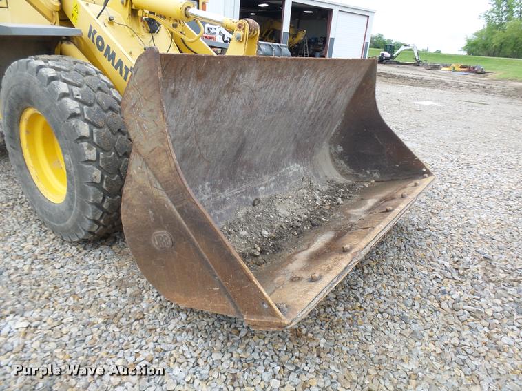 image for item K1897 2003 Komatsu WA180-3MC wheel loader