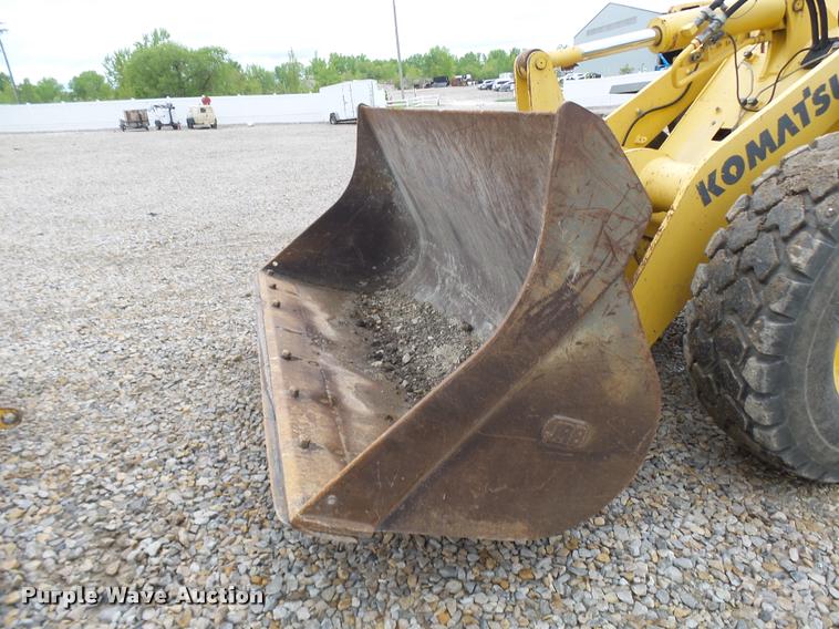 image for item K1897 2003 Komatsu WA180-3MC wheel loader