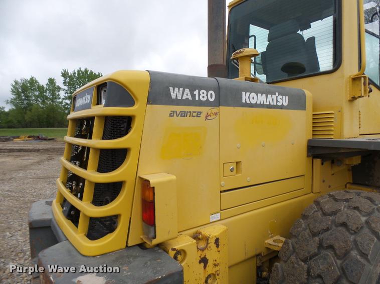 image for item K1897 2003 Komatsu WA180-3MC wheel loader