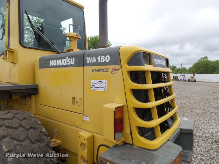 image for item K1897 2003 Komatsu WA180-3MC wheel loader