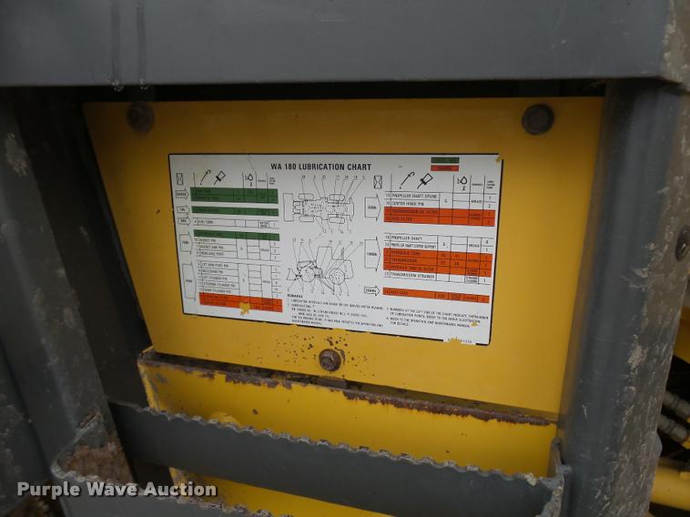 image for item K1897 2003 Komatsu WA180-3MC wheel loader