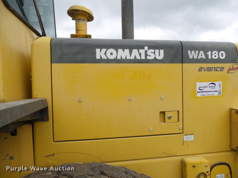 image for item K1897 2003 Komatsu WA180-3MC wheel loader