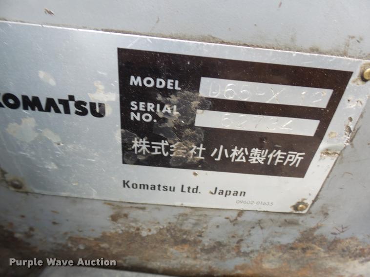 image for item K1903 1999 Komatsu D65PX-12 dozer