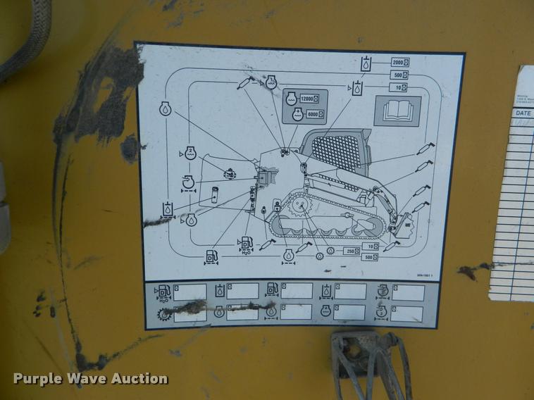 image for item K2575 2009 Caterpillar 279C skid steer