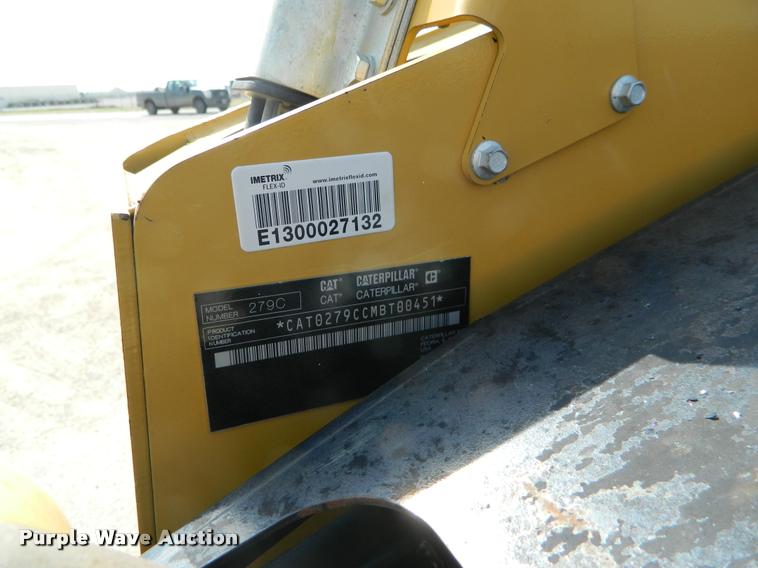image for item K2575 2009 Caterpillar 279C skid steer