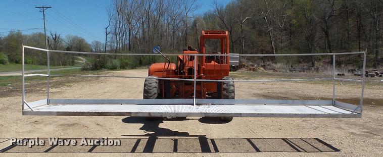 image for item K3289 Shop built work platform