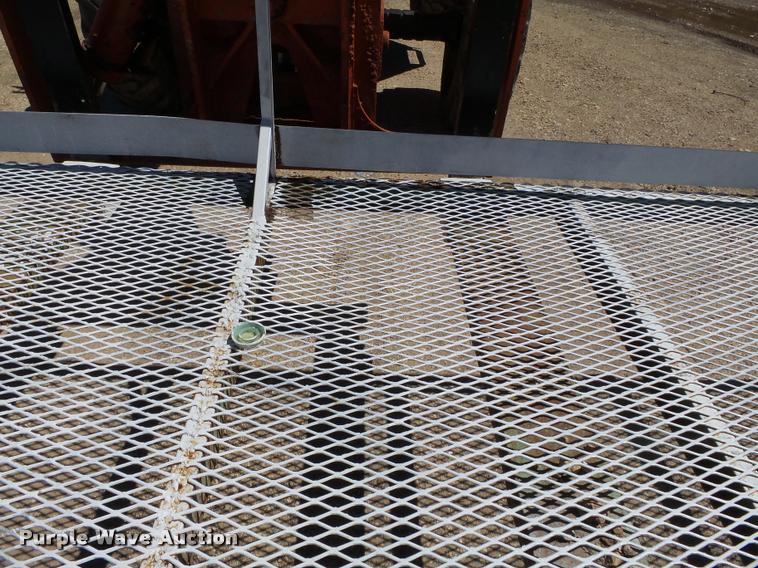 image for item K3289 Shop built work platform