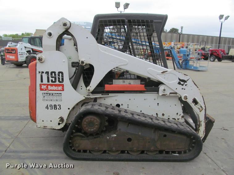image for item K4763 2012 Bobcat T190 skid steer