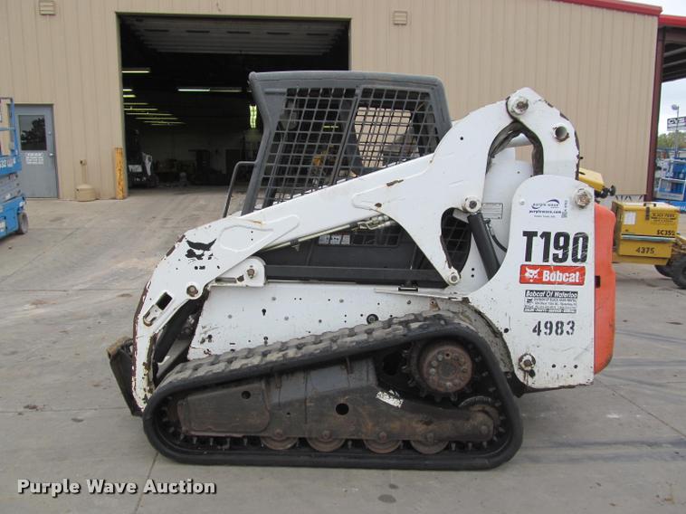 image for item K4763 2012 Bobcat T190 skid steer