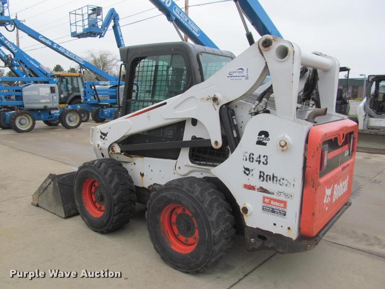 image for item K4768 2012 Bobcat S750 skid steer