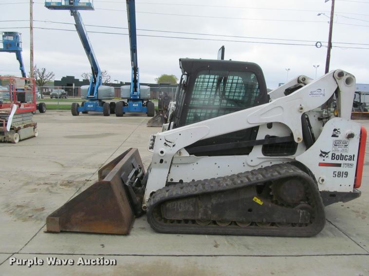image for item K4769 2012 Bobcat T750 skid steer
