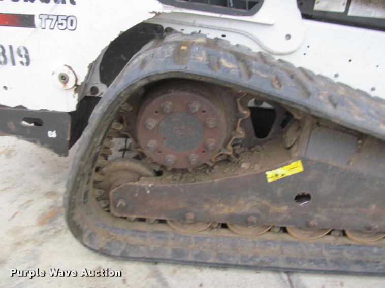 image for item K4769 2012 Bobcat T750 skid steer