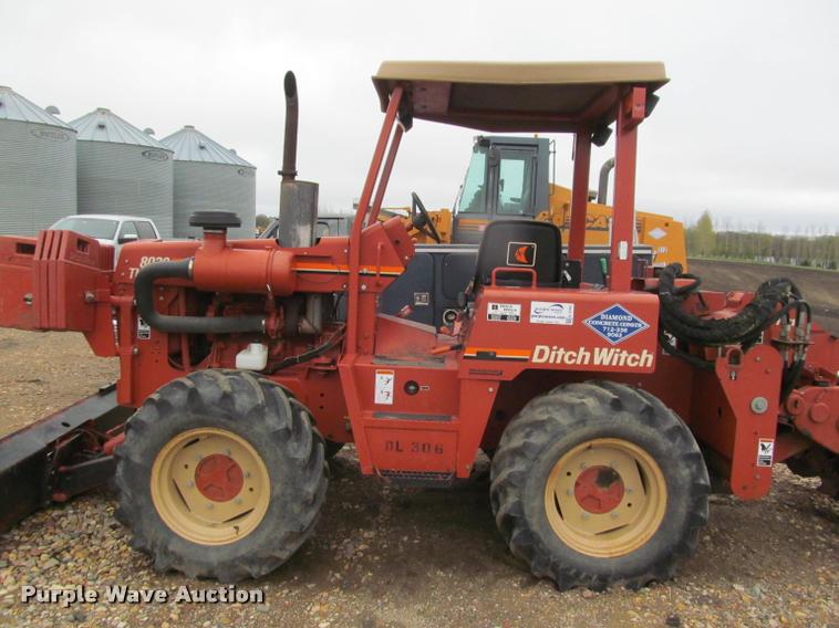 image for item K4783 2001 Ditch Witch 8020T trencher