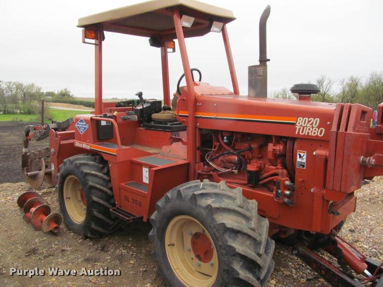 image for item K4783 2001 Ditch Witch 8020T trencher