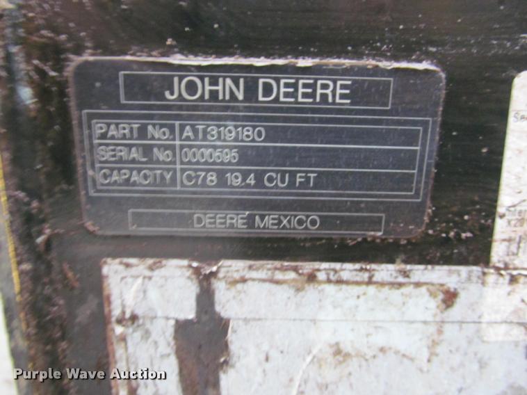 image for item K4794 2012 John Deere 326D skid steer