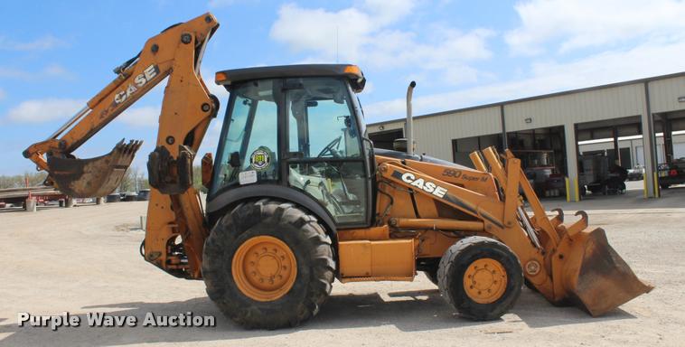 image for item K5807 2003 Case 590 Super M backhoe