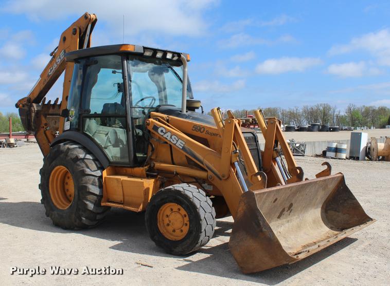 image for item K5807 2003 Case 590 Super M backhoe
