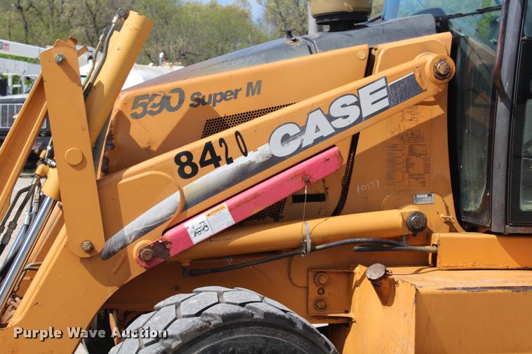 image for item K5807 2003 Case 590 Super M backhoe