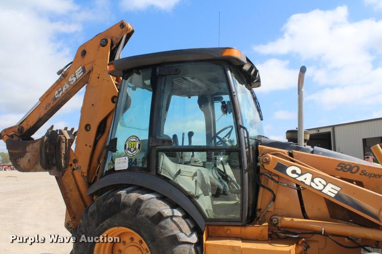 image for item K5807 2003 Case 590 Super M backhoe