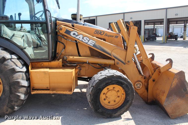 image for item K5807 2003 Case 590 Super M backhoe