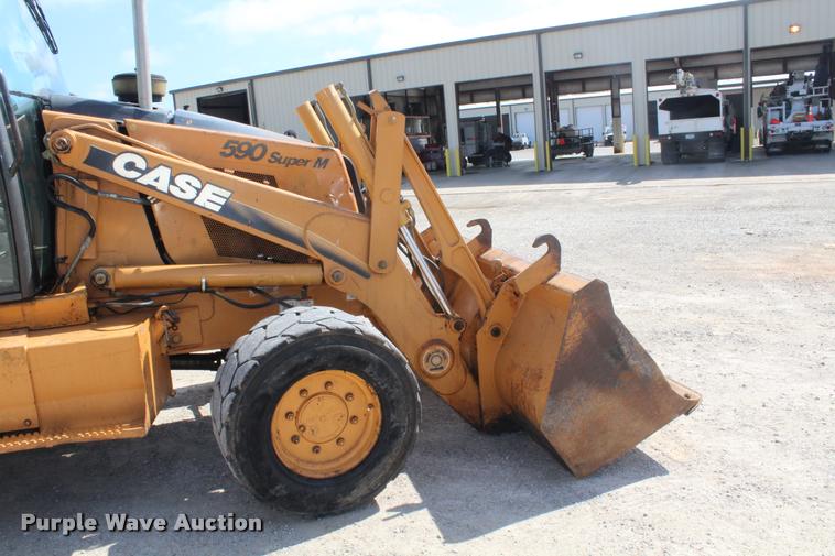 image for item K5807 2003 Case 590 Super M backhoe