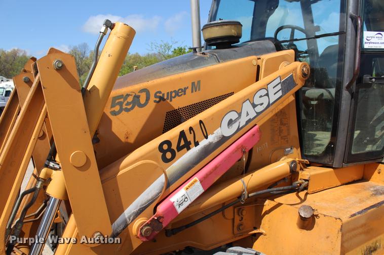 image for item K5807 2003 Case 590 Super M backhoe