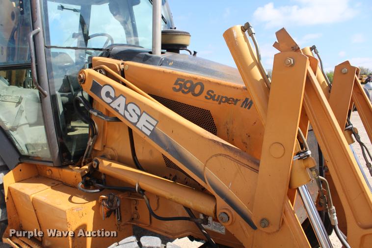 image for item K5807 2003 Case 590 Super M backhoe