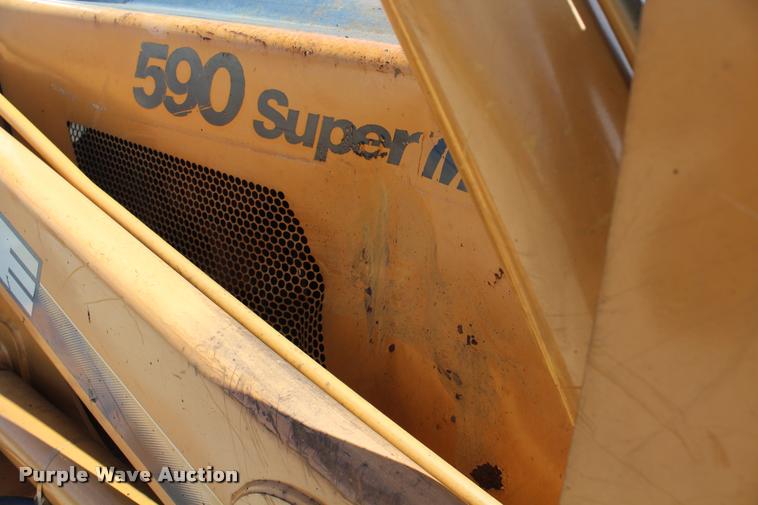 image for item K5807 2003 Case 590 Super M backhoe