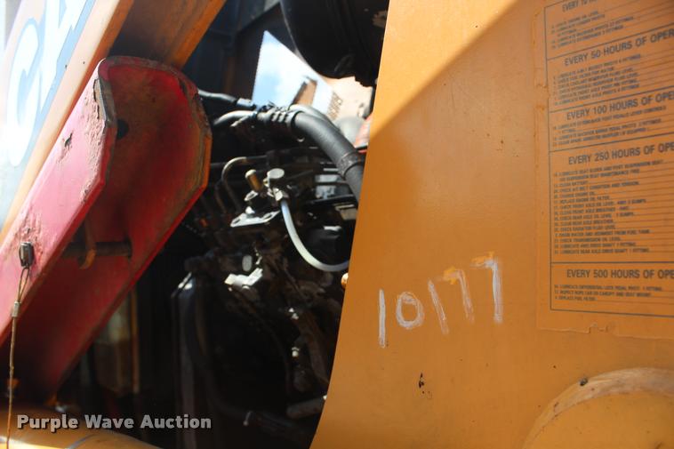 image for item K5807 2003 Case 590 Super M backhoe