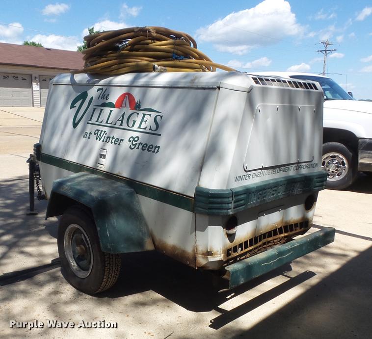 image for item K7649 1997 Ingersoll Rand P100WJD air compressor