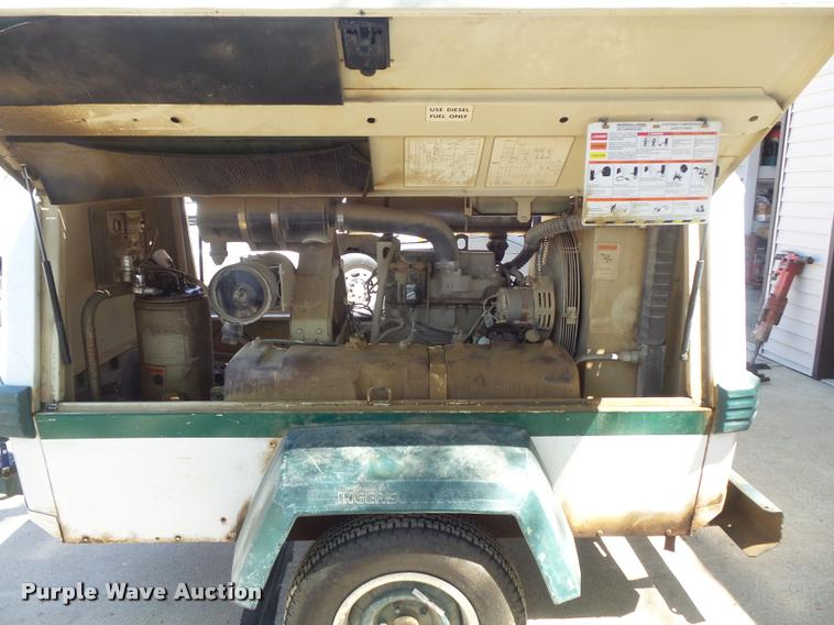 image for item K7649 1997 Ingersoll Rand P100WJD air compressor