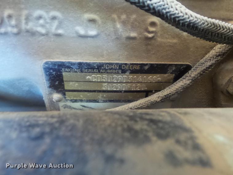 image for item K7649 1997 Ingersoll Rand P100WJD air compressor