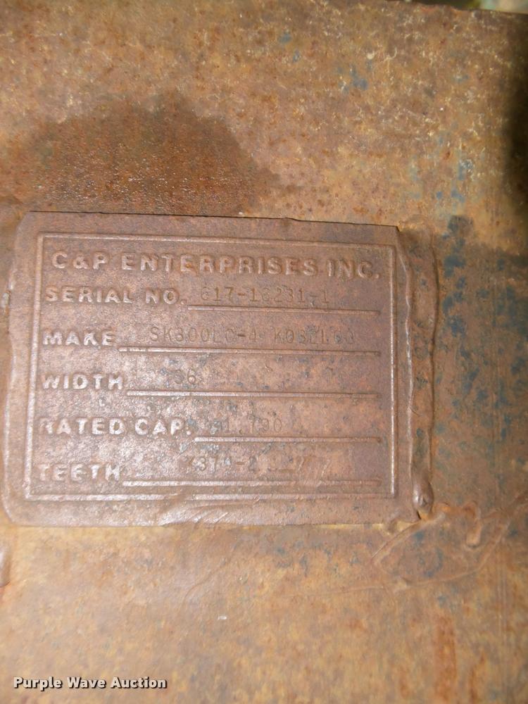 image for item K7650 C&P Enterprises SK300LC-4 excavator bucket