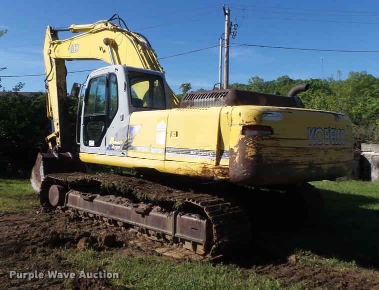 image for item K7653 2000 Kobelco SK330LC excavator