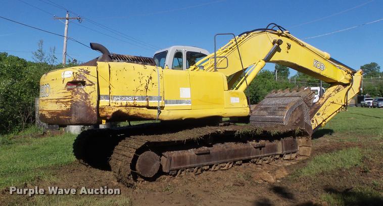 image for item K7653 2000 Kobelco SK330LC excavator