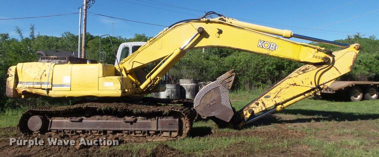 image for item K7653 2000 Kobelco SK330LC excavator
