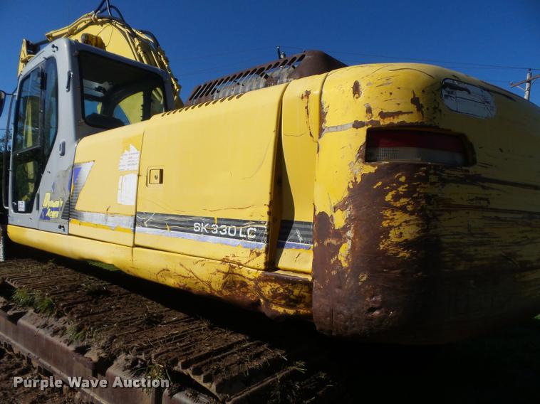 image for item K7653 2000 Kobelco SK330LC excavator
