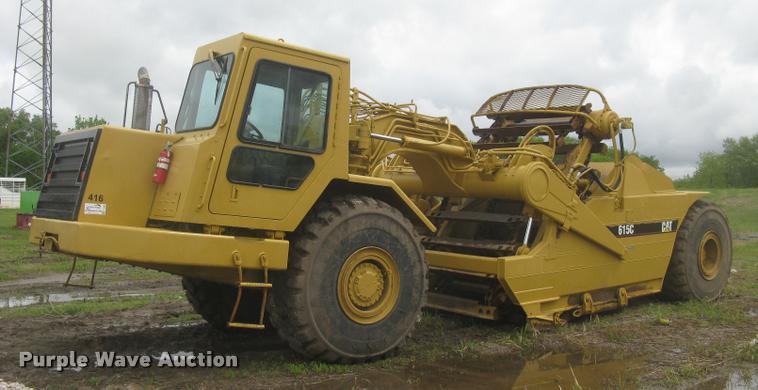 image for item L2358 2000 Caterpillar 615C Series II elevating scaper