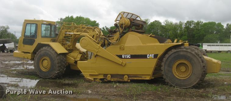 image for item L2358 2000 Caterpillar 615C Series II elevating scaper