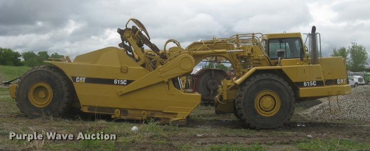 image for item L2358 2000 Caterpillar 615C Series II elevating scaper