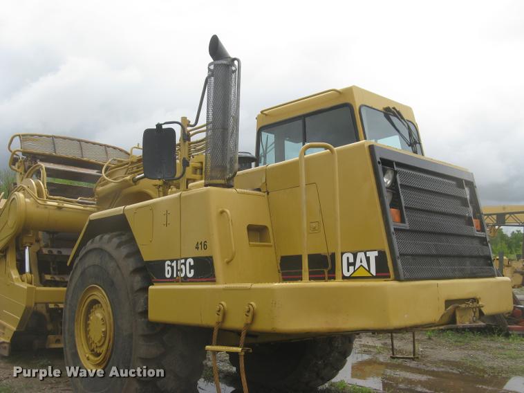 image for item L2358 2000 Caterpillar 615C Series II elevating scaper