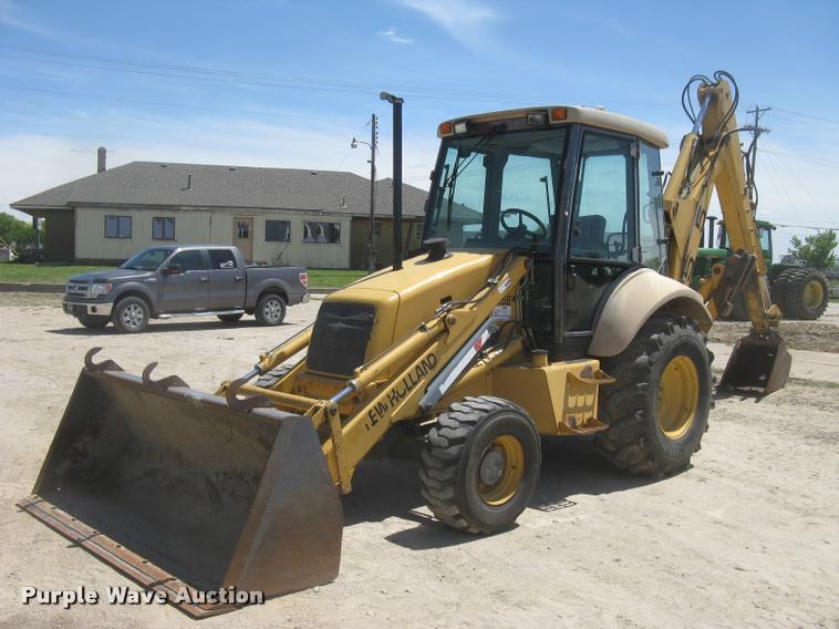 image for item L2371 New Holland 555E backhoe