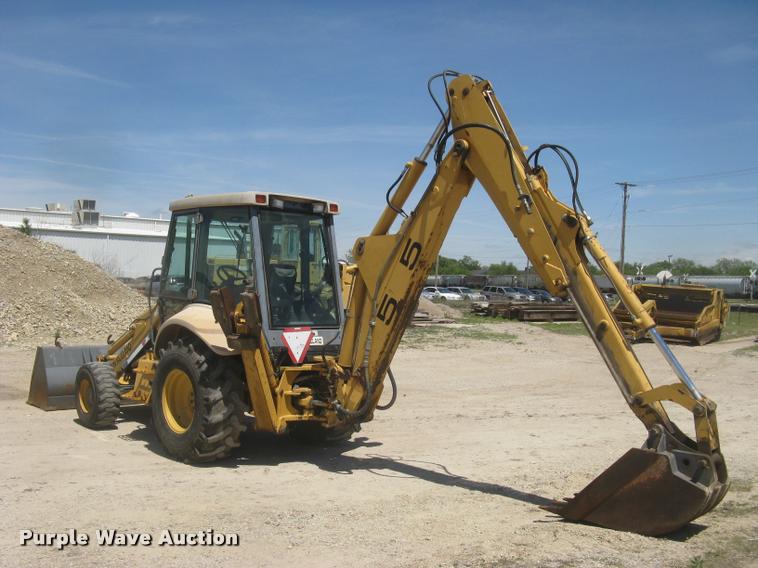image for item L2371 New Holland 555E backhoe