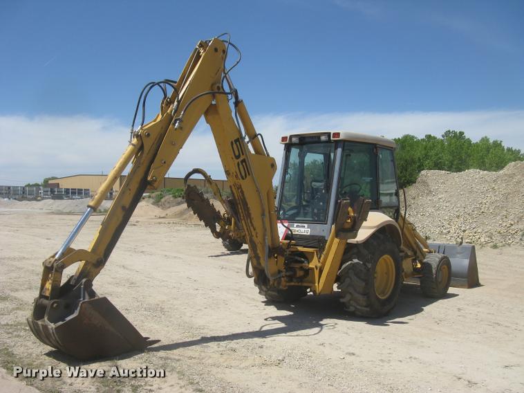 image for item L2371 New Holland 555E backhoe