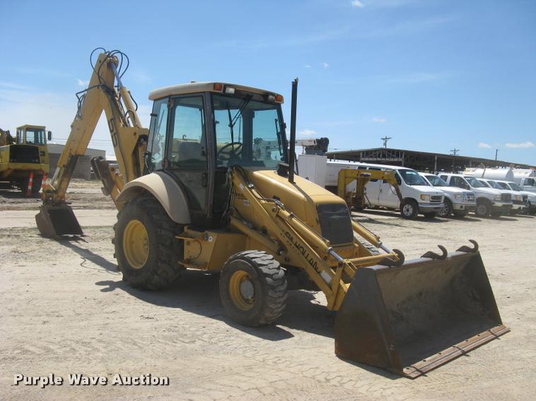 image for item L2371 New Holland 555E backhoe