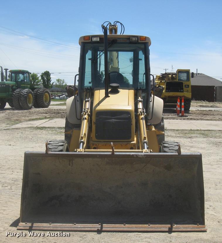 image for item L2371 New Holland 555E backhoe