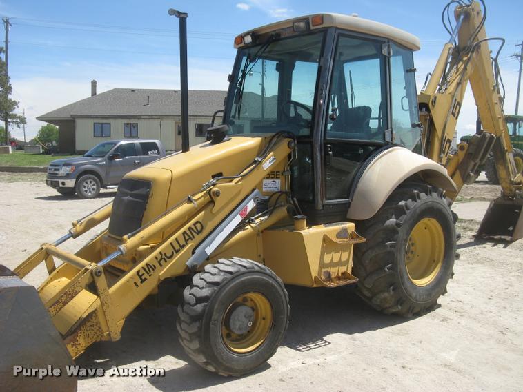 image for item L2371 New Holland 555E backhoe