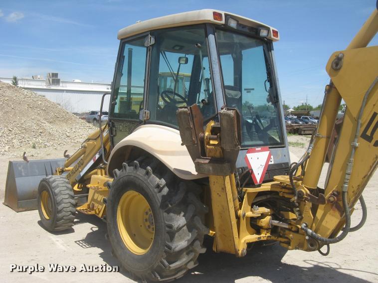 image for item L2371 New Holland 555E backhoe