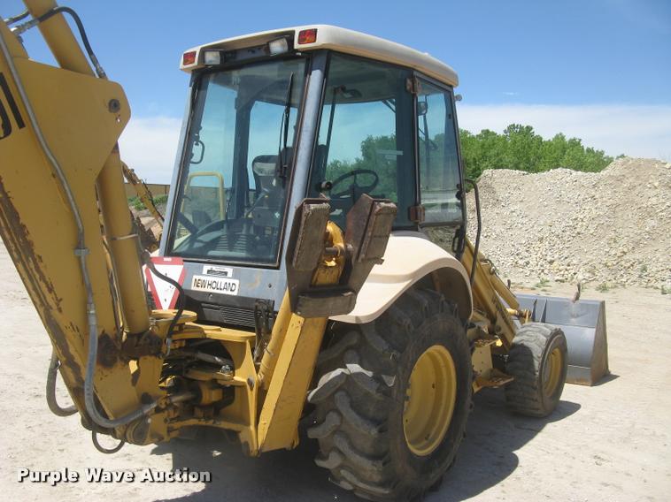 image for item L2371 New Holland 555E backhoe