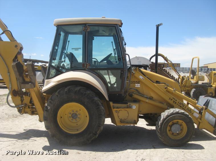 image for item L2371 New Holland 555E backhoe